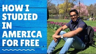 How I got a 100%(full ride) scholarship from American Universities | My experiences |Ashish Fernando