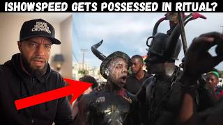 iShowSpeed gets possessed in Jab Jab ritual in Grenada?