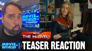 Marvel Studios’ The Marvels | Teaser Trailer REACTION - Will I Hate It?!