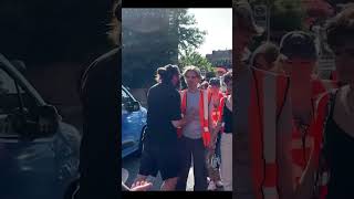 Commuter Assaults Nonviolent Just Stop Oil Supporters | Archway Road, London | 26 June 2023
