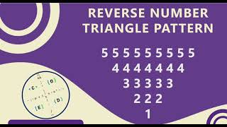 24 Number Triangle/Pyramid Pattern without any pre-defined method using while loop in Python