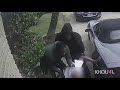 raw brazen daytime home invasion attempted robbery caught on video outside houston home