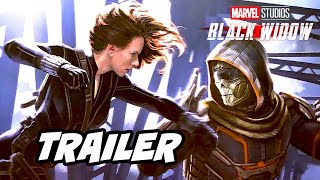 Black Widow Trailer Super Bowl - Marvel Phase 4 Easter Eggs
