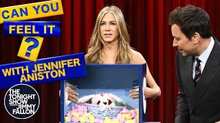 Can You Feel It? with Jennifer Aniston | The Tonight Show Starring Jimmy Fallon