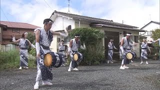 お盆の伝統行事「じゃんがら念仏踊り」　新盆迎えた家を回り故人を供養＜福島・いわき市＞　 (23/08/14 11:55)