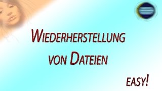 Wiederherstellung von Dateien