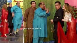 Zafri Khan and Nasir Chinyoti with Khushboo Stage Drama Thug Badmash Comedy Clip 2020