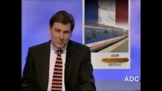 BBC1 Newsroom South East Connex South Central 11th April 1996