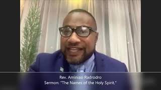 Rev  Aminiasi Radrodro: The Names of the Holy Spirit Edited