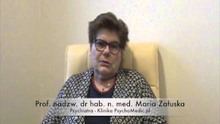 Jak przebiega leczenie depresji? - psychiatra prof. Maria Załuska - PsychoMedic.pl