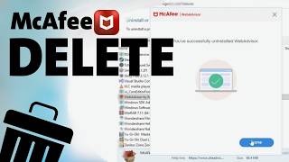 Stop McAfee WebAdvisor Popups | How to Uninstall on Windows