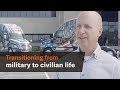 Transitioning from the military to civilian life