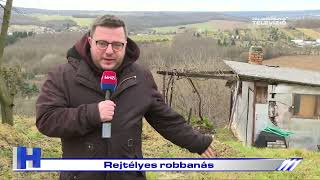 Rejtélyes robbanás – ZTV Híradó 2023-01-10