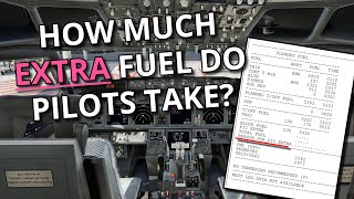 Real 737 Pilot Pre-Flight Preparation | How much extra fuel should I take on my next virtual flight?