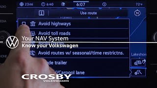 Your NAV System: Crosby VW Delivery