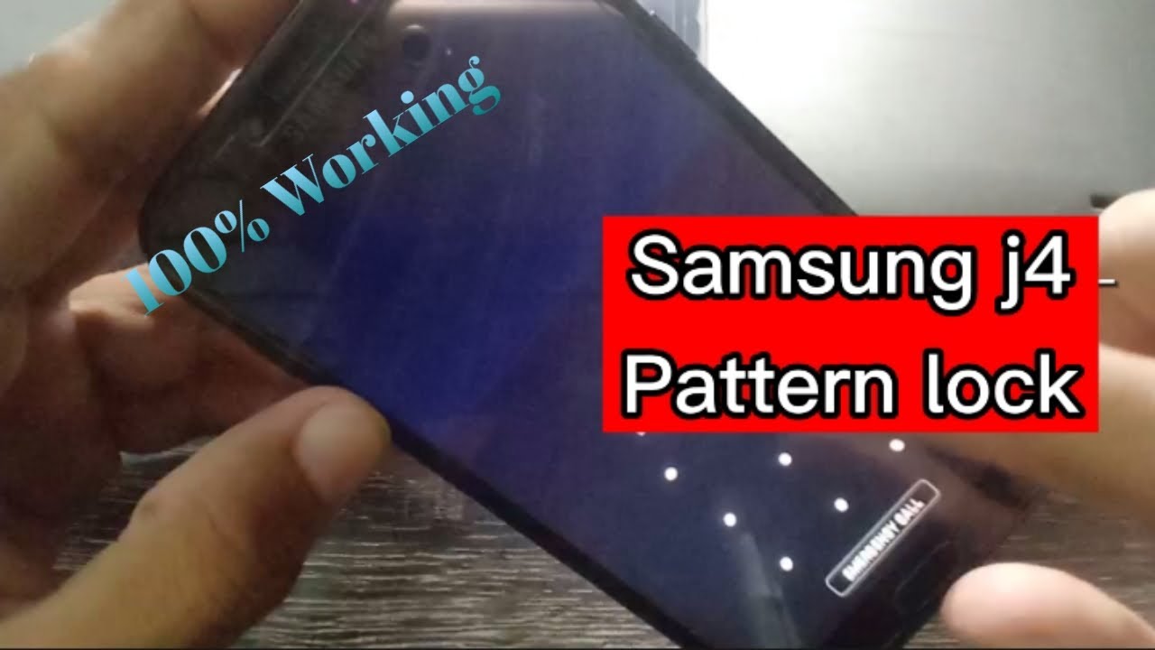 Samsung J4 Hard Reset Pattern Unlock Without PC |Android - YouTube