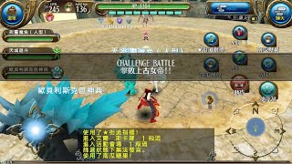 托蘭異世錄 Toram Online 五階大劍VS女帝LV135（無耗魔）