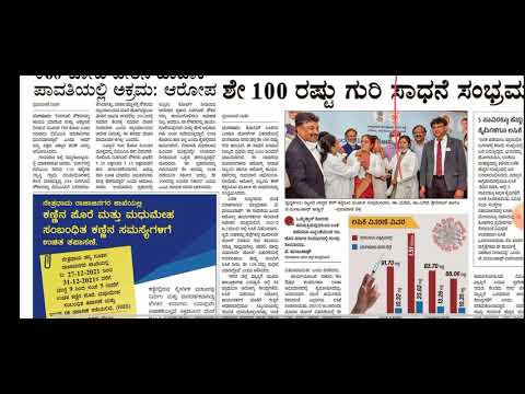 Today Prajavani News Paper Analysis Kannada| #Prajavani #Paperanalysis ...