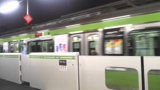 JR東日本山手線E231系500番台東京、品川方面行き電車上野駅発車  (三菱IGBT VVVF)