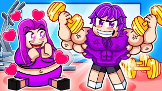 FAT And MUSCULAR FORBIDDEN LOVE In Roblox SNAPCHAT!