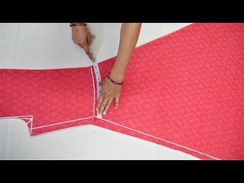 Umbrella Suit/Gown Cutting (Step By Step) In Easy Way Umbrella Suit/Gown Cutting (Step By Step) In Easy Way