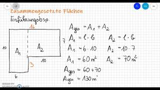 Umkehraufgaben und zusammengesetzte Flächen