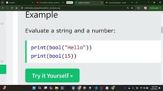 Python Tutorial Part 16-1 Python Bool Conversion to Boolian