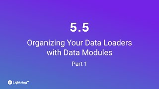 Unit 5.5 | Organizing Your Data Loaders with Data Modules | Part 1