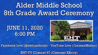 Alder 8th Grade Award Ceremony 2019-2020