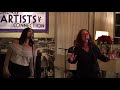 Linda Libby & Paulina Romero sing Happy Days are Here again/Get Happy at BAC benefit