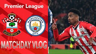 Southampton FC 1-1 Man City | MATCHDAYVLOG | 2021/22 Premier League Season