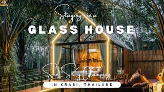 Glass Cabin in the Woods! See Sky Glamping in Krabi, Thailand!!