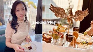 London vlog | 移民英國倫敦生活,在倫敦的第一個生日🎂 Brasserie of Light水晶飛馬下午茶✨Selfridges買生日禮物🎁 Chinatown日本蛋糕店🍰 生日vlog