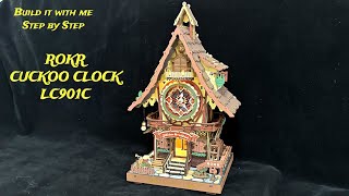 ROKR Cuckoo Clock LC901C | Build It with Me – Step by Step! 🕰️