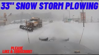 Plowing A BLIZZARD | 33\