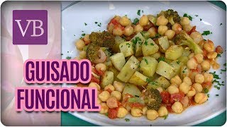 Guisado de Grão de Bico Funcional e Batata Doce Sautée - Você Bonita (05/07/17)