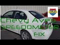 How to fix Chevrolet Aveo Speedometer not working.