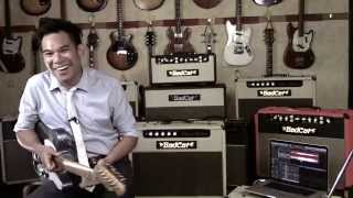 BONUS FOOTAGE:  Bad Cat Classic Deluxe Amp (with K-Master)