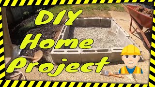 DIY Home Project / Cheap and Easy Square Fire Pit