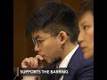 China 'supports' barring of Joshua Wong from Hong Kong election