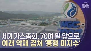 [대구MBC뉴스] 2022 세계가스총회 개최에 '빨간불'