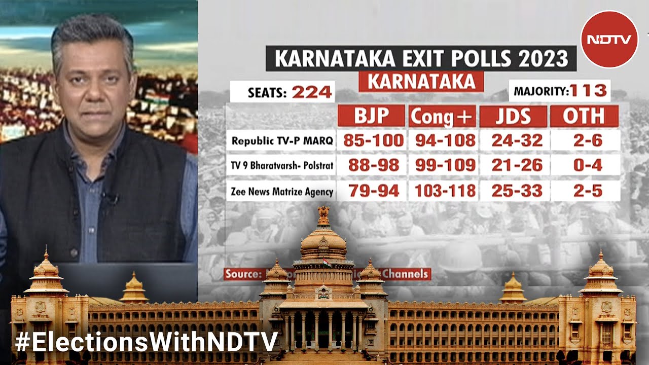 Karnataka Exit Polls Full Coverage: Exit Polls Predict Close BJP Vs ...