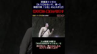 【もう〇なないで、準一】背中が寒い…集まってきてる？【旧善波トンネル】呪われた隧道【神奈川県NO１心霊スポット】 GHOST TUBE検証しました  『12』 #shout #ゴーストチューブ