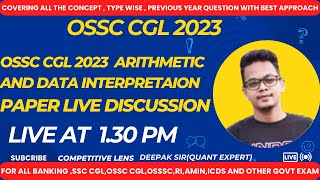 OSSC CGL 2023 Solved Paper| Detailed Analysis | Answer Key | #papersolution  | #ossccgl2023 #ossc