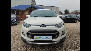 Ford Ecosport 1.5 D Teszt - Bemutató - Eladó