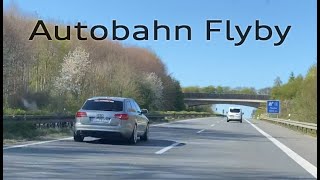 A6 4F 3.0TDI Autobahn Flyby @235 Km/h