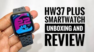 HW37 Plus smartwatch Unboxing and review