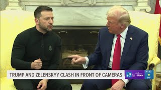 East Texas professor reacts to President Trump, Zelenskyy's clash on camera