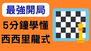 國際象棋開局｜5分鐘學會西西里防禦：龍式變着！（￼新手推薦必學開局）