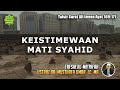 TAFSIR SURAT ALI IMRAN AYAT 169-171 | Ustadz Dr. Musthafa Umar, Lc. MA